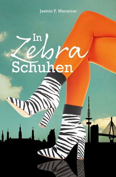 Cover In Zebra-Schuhen